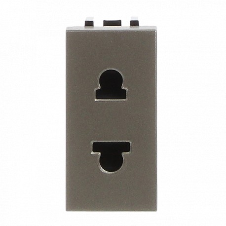 Niessen 2CLA213501N1901 Base de enchufe euroamericana 1M CV